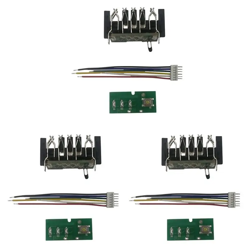 

Плата защиты и зарядки Li-аккумуляторов LICE-3X DCB200 (BMS PCB) для 20В DCB201, DCB203, DCB204, 18В