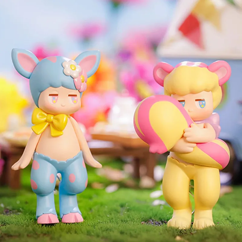 Pop Mart Satyr Rory Cuddy Cuddlesome Serie Blinde Doos Collectie Poppen Schattige Actie Kawaii Animal Mystery Box Speelgoed Figuren Cadeau