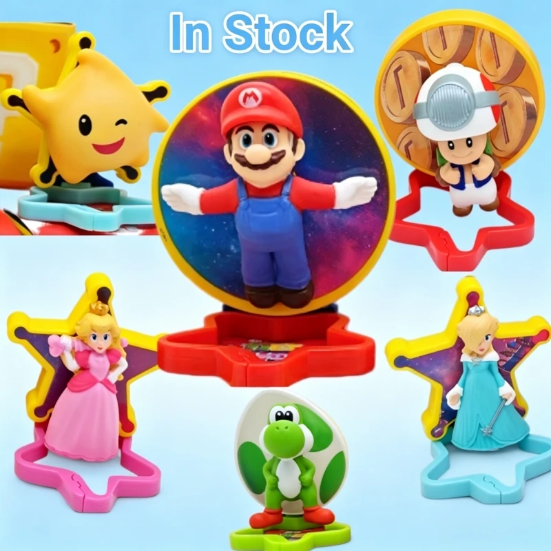NEW Hot Super Mario Movie Collectibles-Full Set w/ Luigi Frog