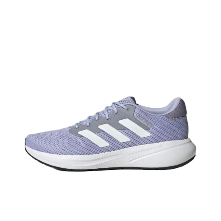 

Adidas Response Runner Slip Resistant Abrasion Resistant Low top Running Shoes Unisex Purple White IH6109