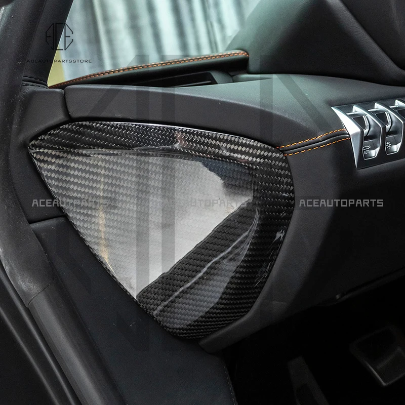 For Lamborghini Aventador LP700 Real Carbon Fiber Side Interior Cover Decoration Accessories