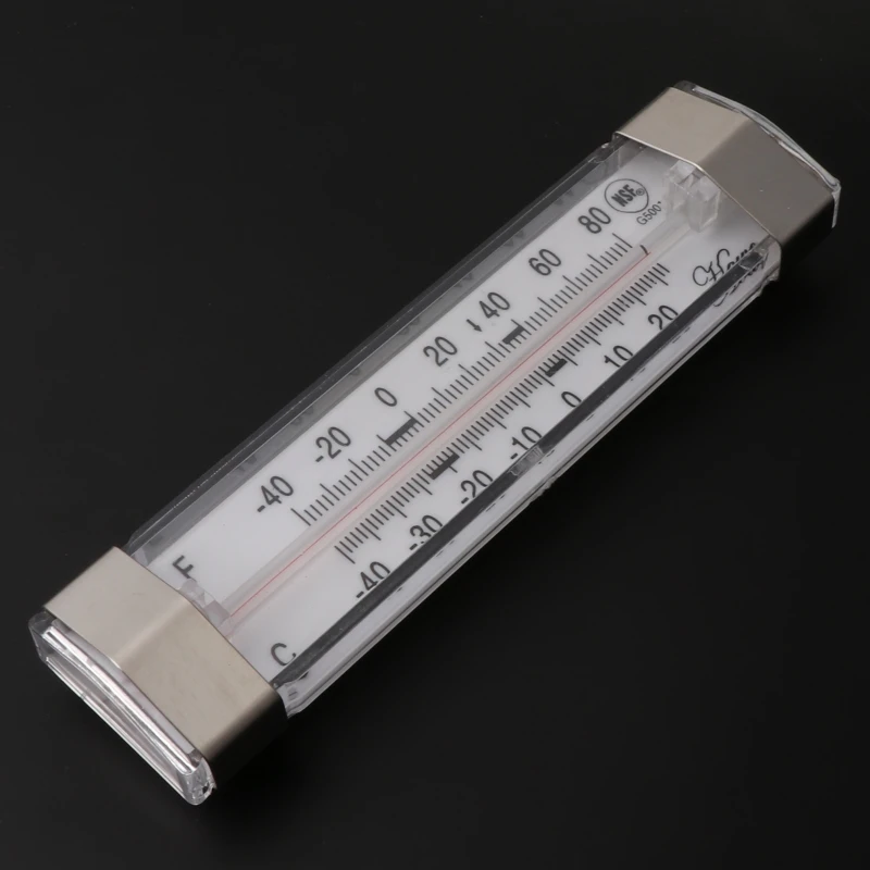 Refrigerator Thermometer Dial Freezer Thermometer Dual-Scale -40~27°C/-20~80°F