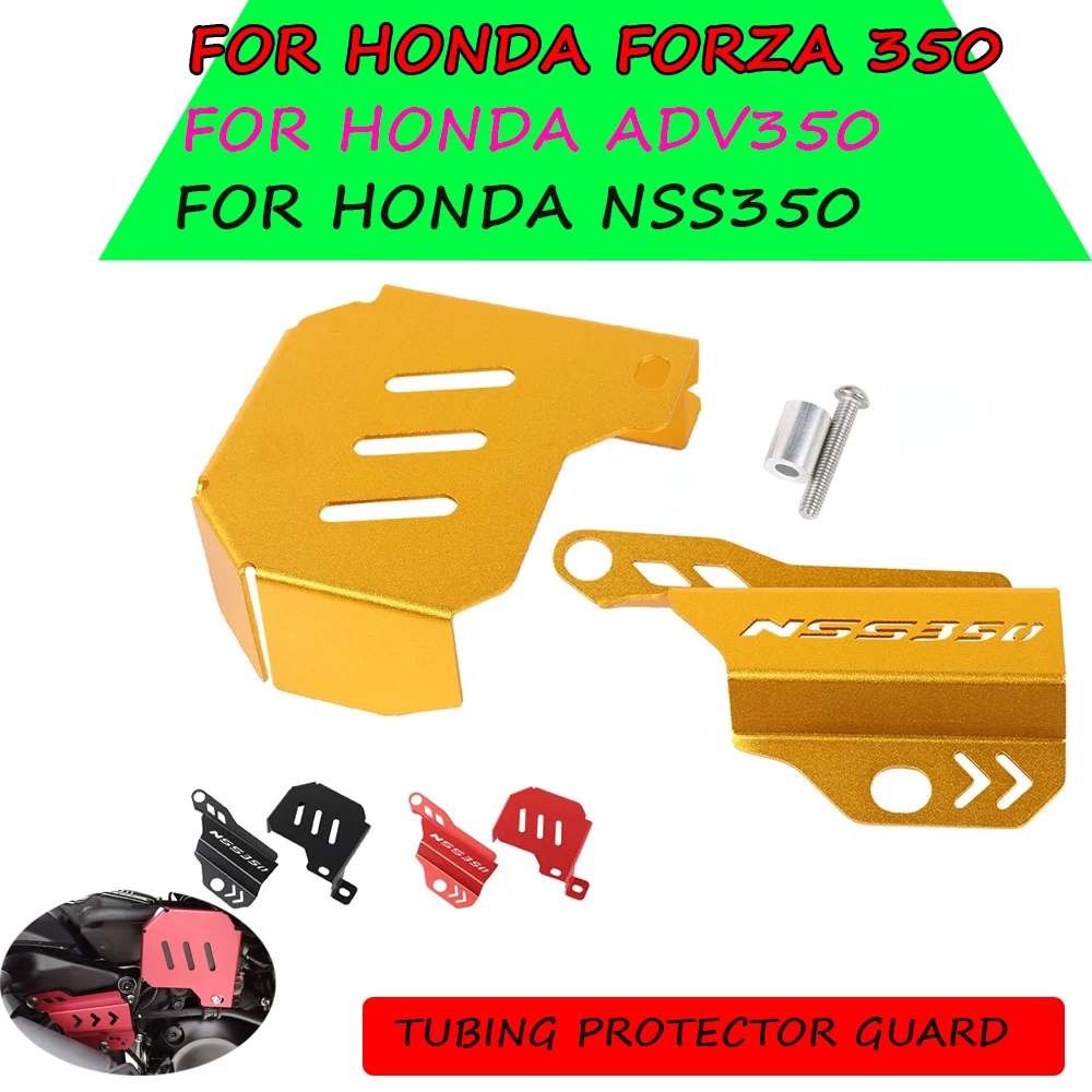 FOR HONDA ADV350 ADV 350 Forza350 Forza 350 NSS350 NSS 350 Tubing Protection Cover Motorcycle Coil Cup Cover Disc Cable Cover 