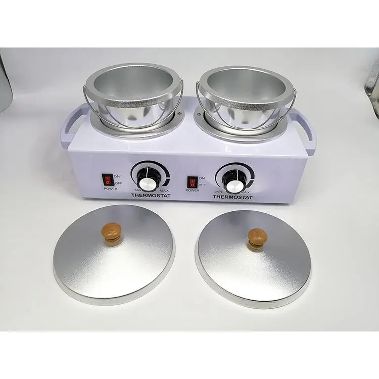 Depilatory Paraffin Bath Wax Machine Melt Body Extra Large Dual Double Hard Wax Pot 1000Cc Wax Heater Warmer for Hair Removal