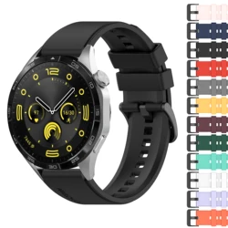 Silicone Strap For Huawei Watch GT 4 46MM Smart Watch Replacement 22MM Bracelet For Huawei GT GT2 Pro GT2e GT3 SE GT4 46MM Belt