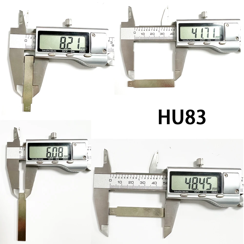 5pcs 54# HU83 Blanks Metal Uncut Blank Flip Remote Key Blade For Citroen Peugeot 407 For Keydiy KD Xhorse VVDI JMD view 4