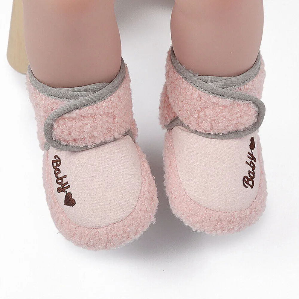 Warm Infant Soft Comfortable Girls Boys Infant Girls Boys Anti-Slip Socks Slipper Newborn Baby Shoes