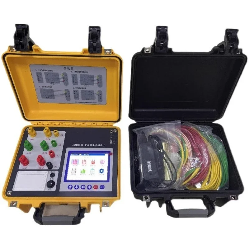 

Transformer capacity tester Empty load loss Lithium battery with test line High precision LCD display