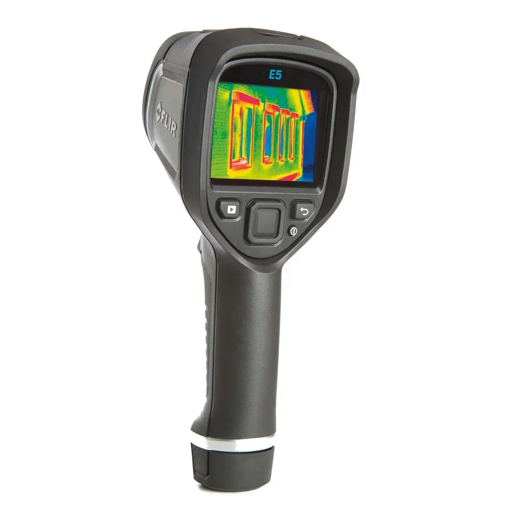 handheld industrial infrared thermometer flir E5-XT wifi thermal imagaing  with 160*120 pixels