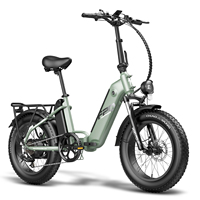 FAFREES FF20 Polar Electric Bike 48V 500W Hub-Motor 25km/h Max Speed Dual 10.4Ah Batteries, 70km-90km Max Range, Disc Brakes