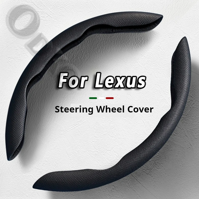 Steering Wheel Cover leather Non-slip Sweat-absorbing Special Steering wheel For Lexus ES RX NX  MS600 LX RC GS UX LC RZ