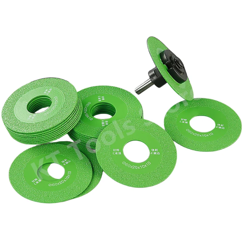 

60mm Brazed Diamond Saw Blade Mini Composite Multifunctional Cut Saw Blade Marble Quartz Stone Seam Clearing Grooving Cutting