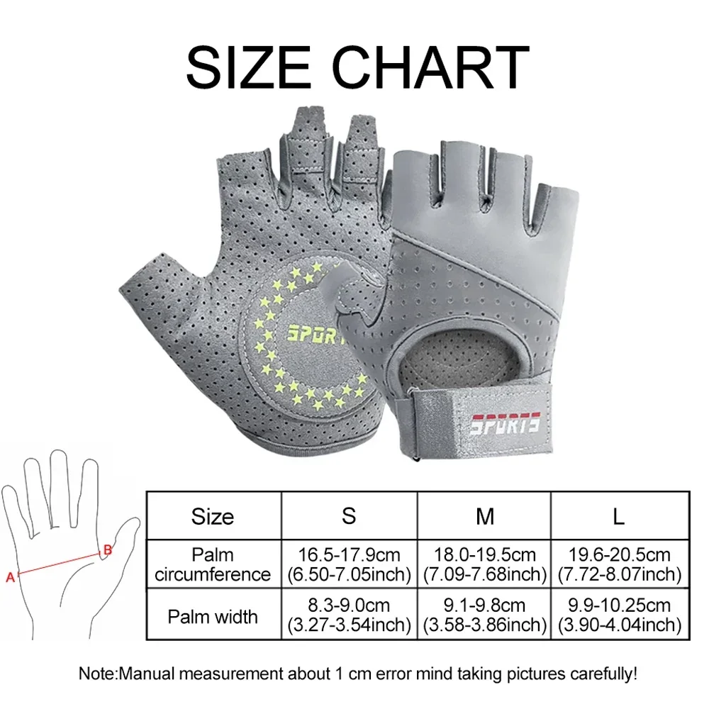 1 par de guantes de entrenamiento para deportes al aire libre para hombres y mujeres, guantes de ejercicio para levantamiento de pesas, ciclismo,