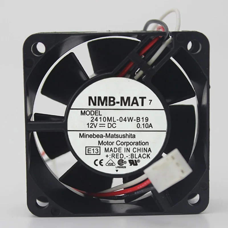 M  New NMB 2410ML-04W-B19 DC12V 0.10A 3-wire cooling fan#QW