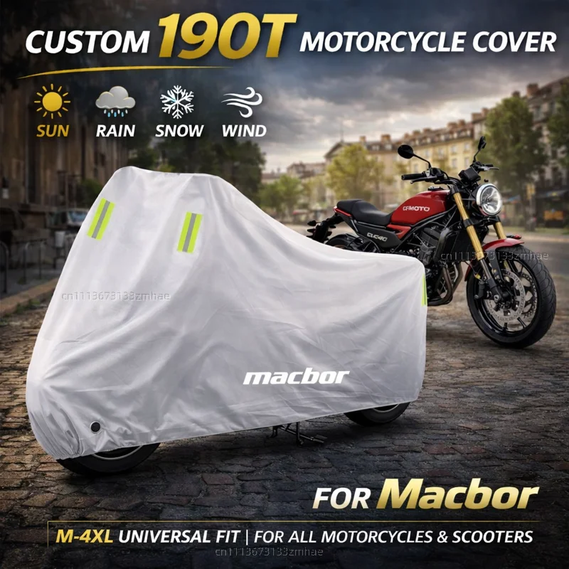 

Чехол для мотоцикла Macbor Montana XR1 XR5 500 Rockster flat 125 Eight Mile 500, водонепроницаемый, защита от дождя, пыли и солнца.