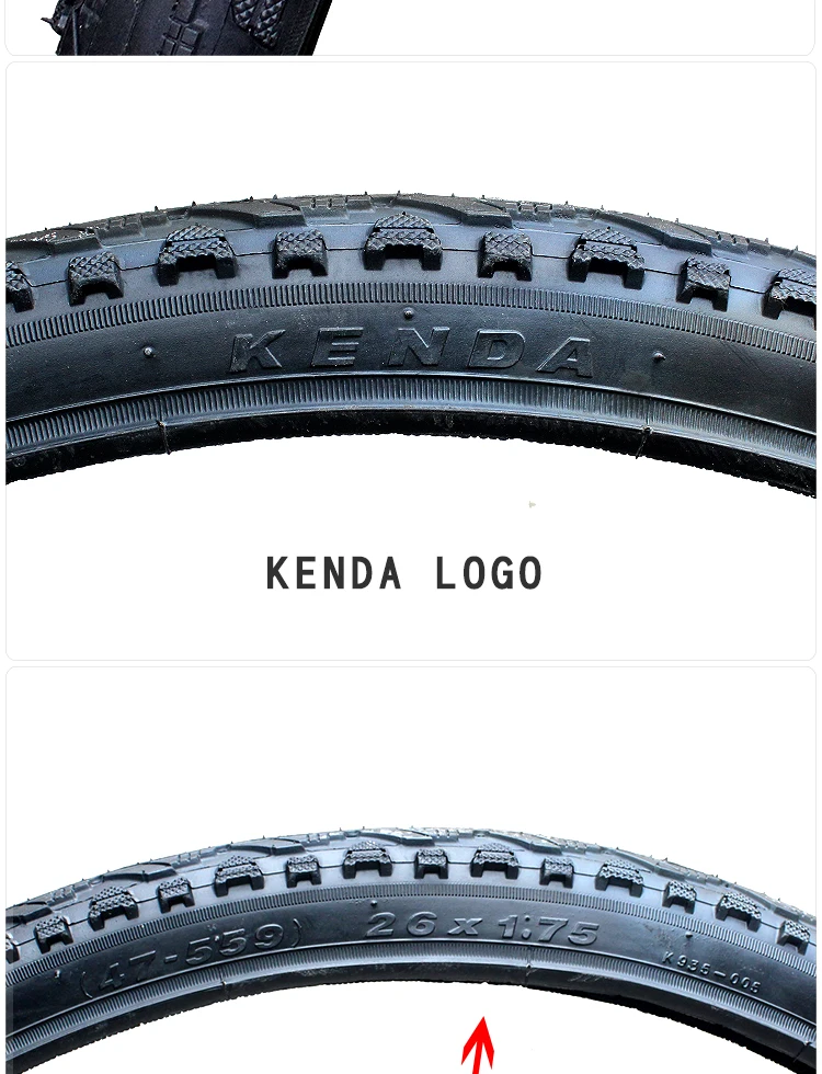 2 Stück KENDA K935 700*35C Fahrradreifen 16 18 20 24 26 Zoll 1,5 1,75 1,95 700*38 40 45C 26*1-3/8 Mountainbike-Reifen – Detail 5