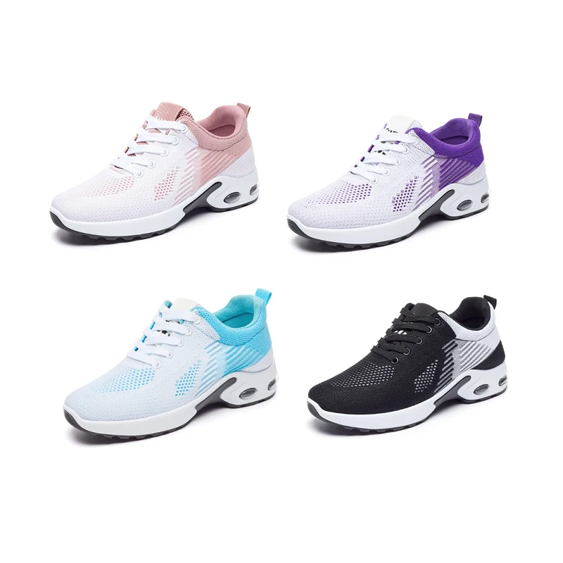 

New Style Fashionable Women's Running Shoes High-quality Women Sports Shoes Air Cushion Soft Shock-absorbing Casual Sneakers