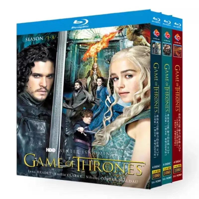 

Game of Thrones Seasons 1–8 Behind the Scenes Special Features Blu-ray Box Set