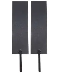 Titanium Anodes with M8 Screws, MMO Ruthenium-Iridium Coated for Saltwater Pool System, 2PCs