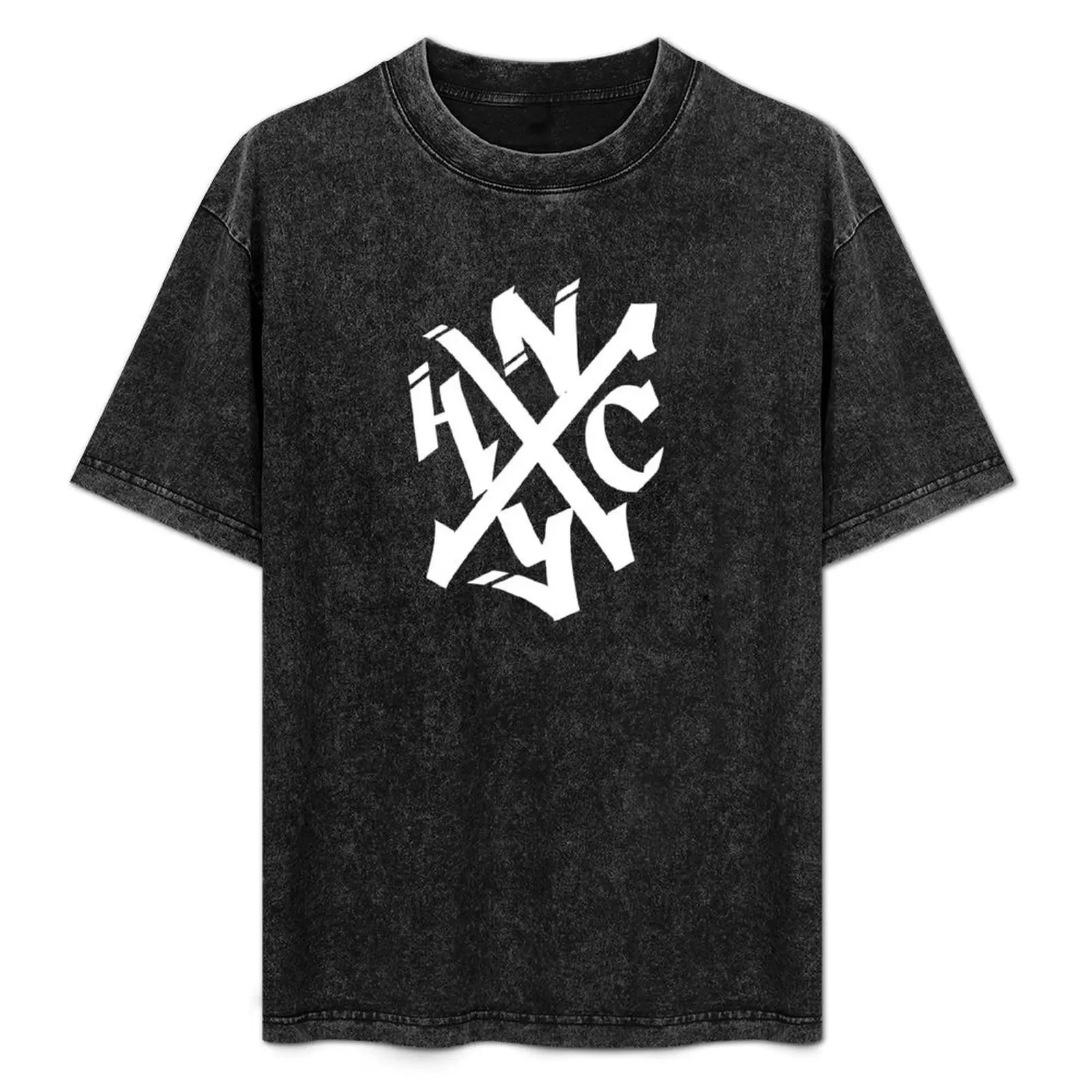 

NYHC CALLIGRAPHY TYPO -NEW YORK HARD CORE T-Shirt customs design your own cute clothes vintage rapper graphic tees men clothings