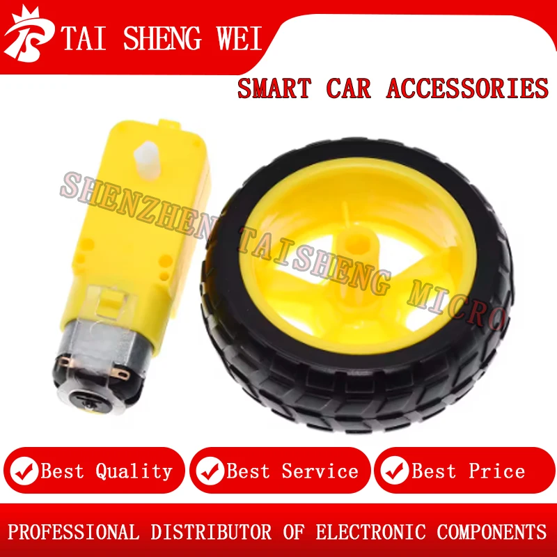 TZT TT Motor Smart Car Robot Gear Motor Arduino Set Motor Wheel Motor Arduino Motor Smart Robot Car