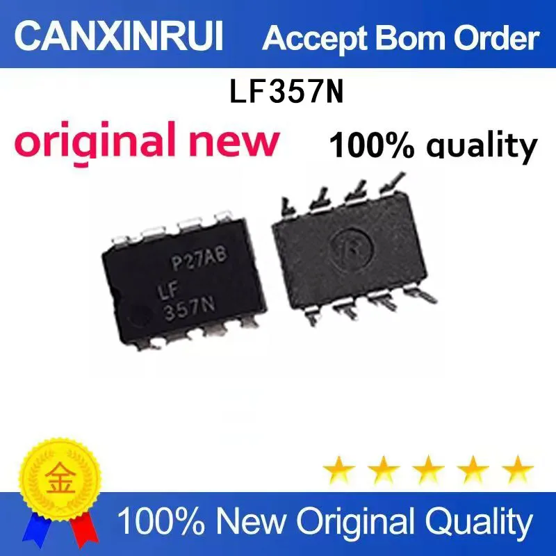 (5-100 Pieces)New LF357N LF357 Direct DIP8 Operational Amplifier Spot Chip IC