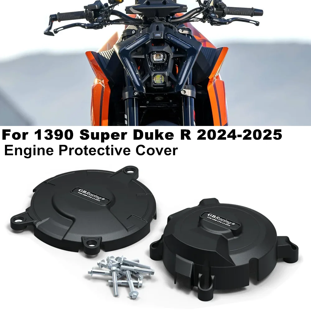 

For 1390 Super Duke R 2024-2025 Motorcycle Engine Cover Sets Bonnet Protector Engine Cover