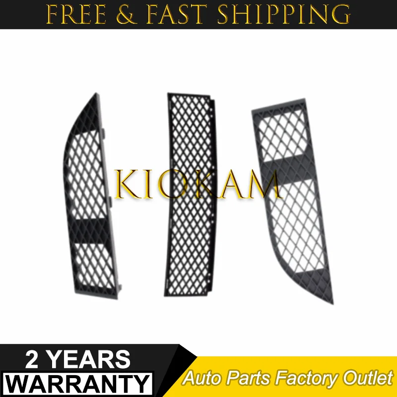 Front Bumper Lower Grill Grilles Mesh for BMW E65 E66 750i 750Li 760i 760Li Alpina B7 51117135563 51117135564 51117135573