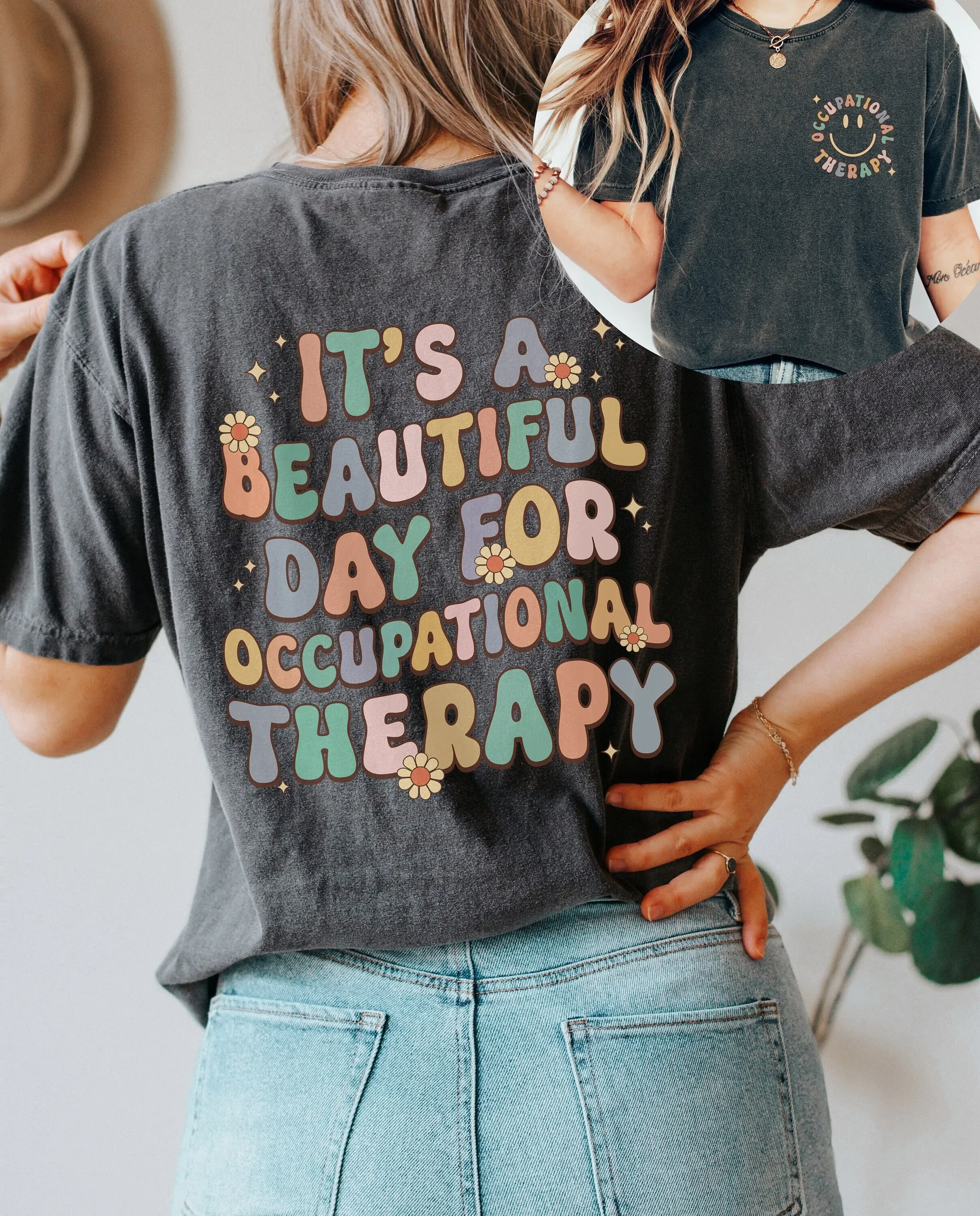Occupational Therapy T Shirt OT COTA TherapisT AssistanT Motor Promoter New