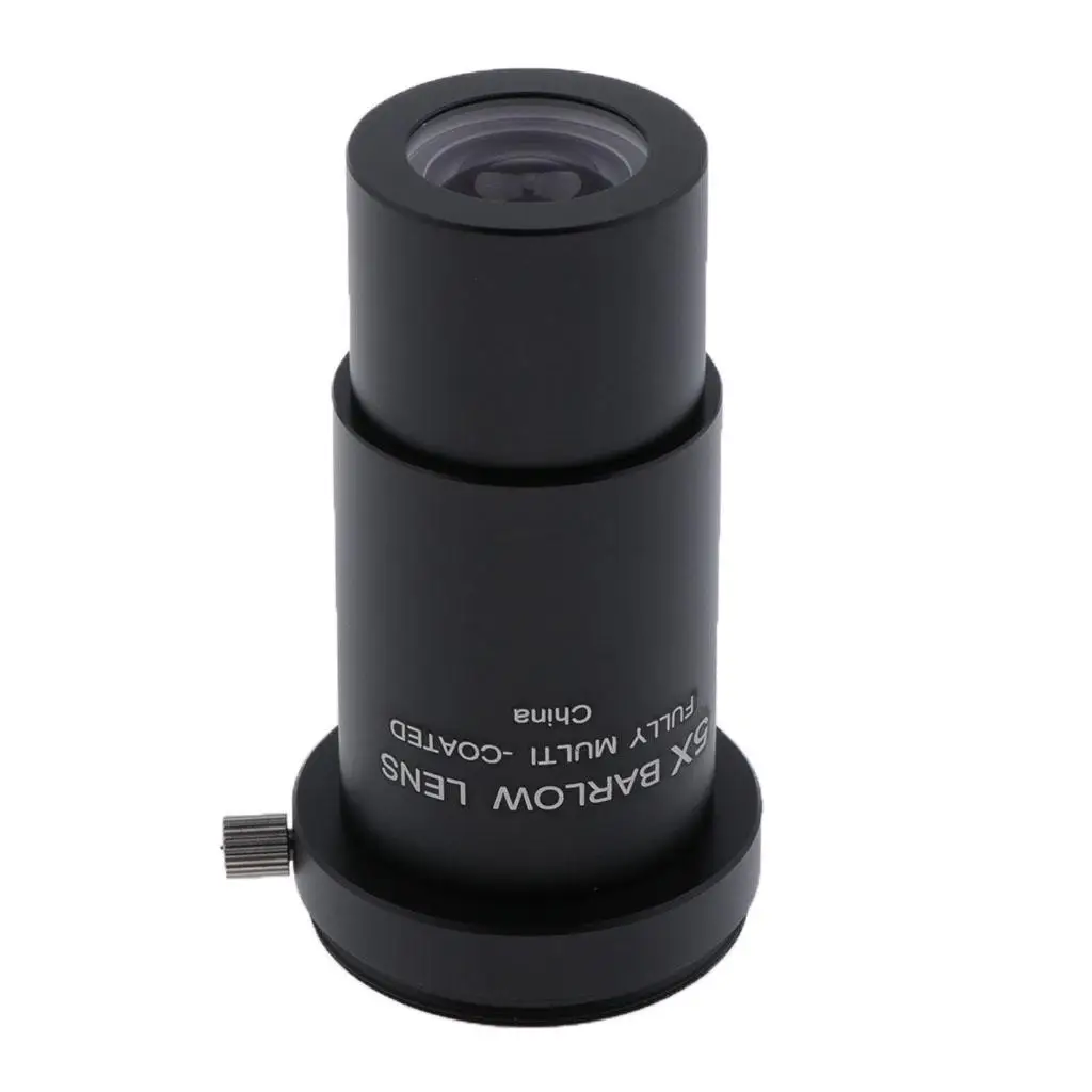 5X Telescope Eyepiece High Power Lens Multi-coated Universal 1.25 Inch for Telescope Decoration and Night Sky Observation