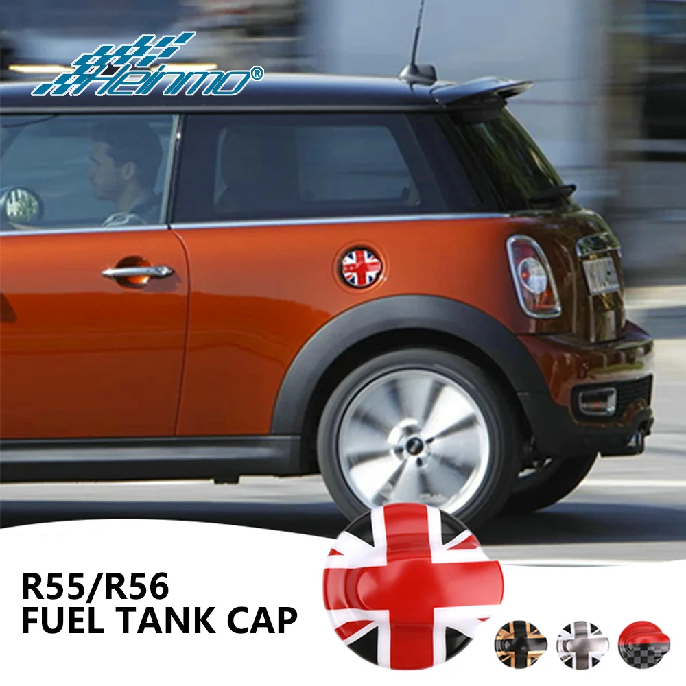 

Auto Oil Tank Cover Decoration Protection Cover Sticker Accessories For Mini Cooper S One JCW Hatchback Clubman R55 R56 parts