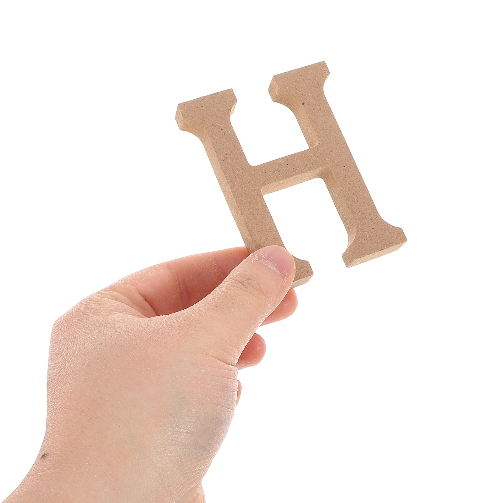 

Wooden Letter Ornaments Paintable Alphabet Small Letters for Crafts Blank Decorations Wall Initial Creative DIY Home Decor