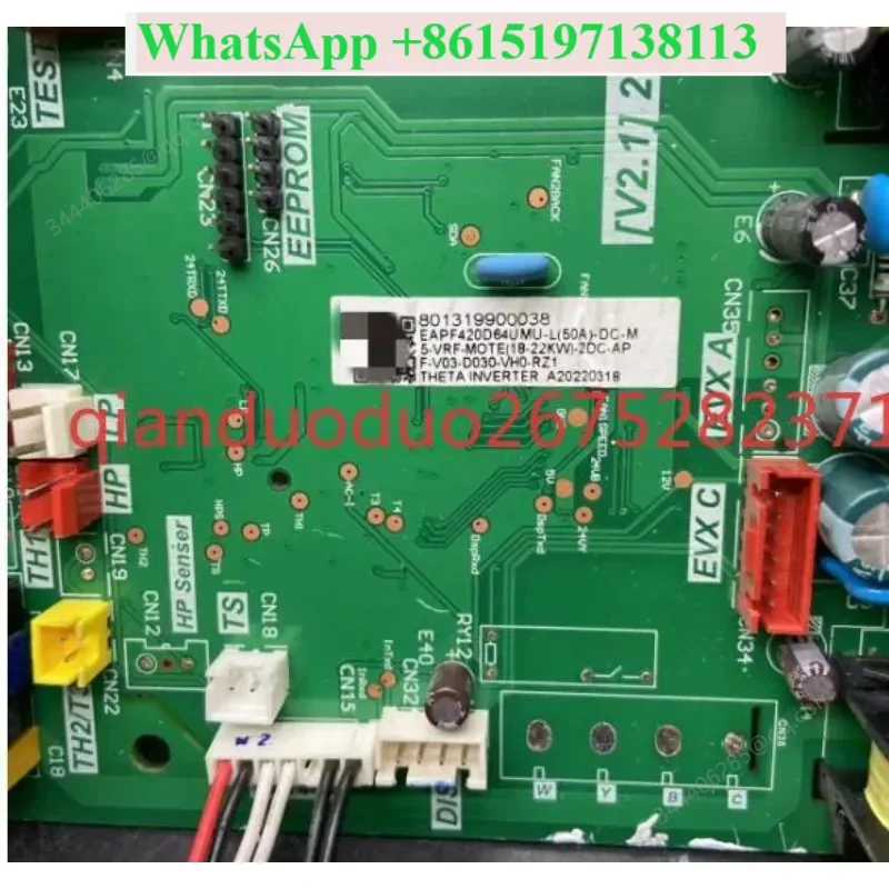 EAPF420D64UMU-L (50A) -DC-M Suitable for, Chigo inverter air conditioner external main board 801319900038