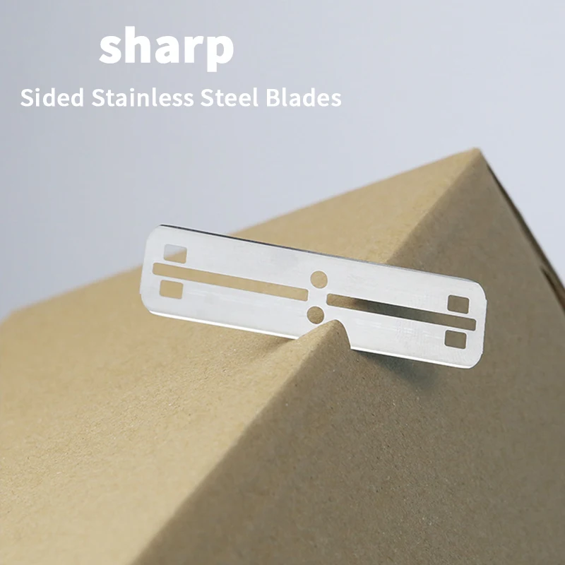 

Sided Stainless Steel Blades one blade Disposable Razor Men's Manual Razor Accessories Eyebrow Removal 77 Blade 10/20 Pcs