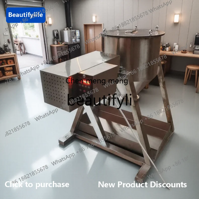 Z189 a56 Small powder mixer Household dry powder food mixer, mixer Manual powder