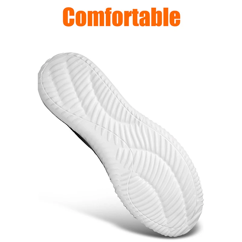 New Xiaomi Youpin Men Casual Shoes Fly Woven Mesh Lightweight Breathable Running Sneakers Lace-Up Non-Slip Fashion Walking Shoes