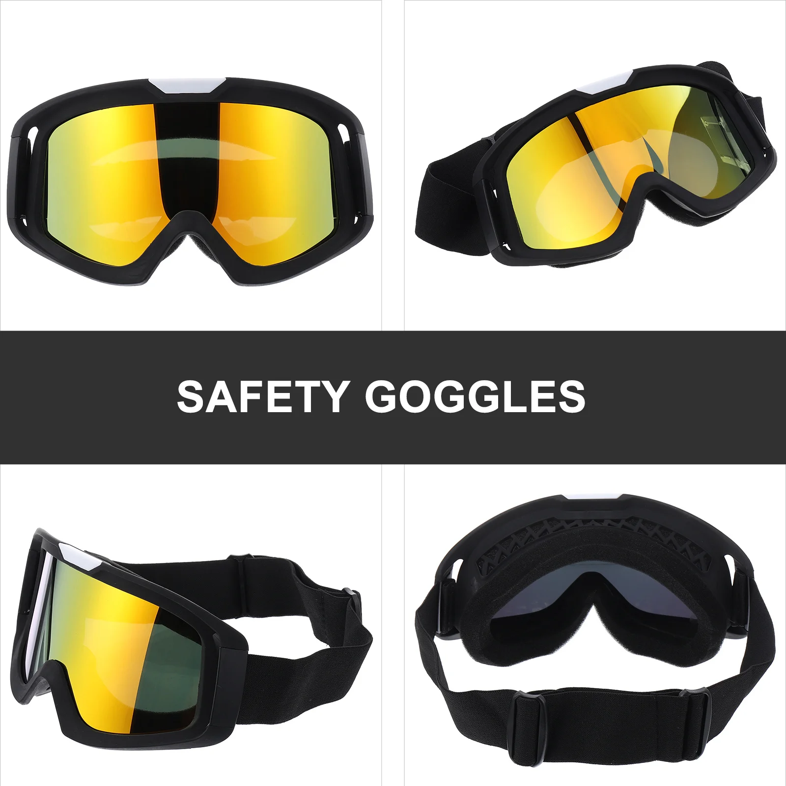 

Windproof Goggles Gogles Universal Eyewear Safety Cycling Skiing Protective Glasses