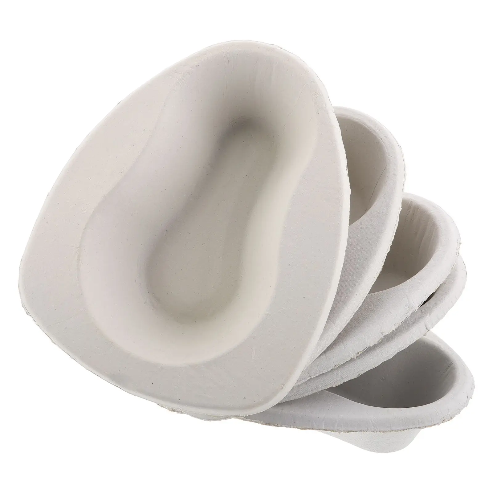 

Eco-friendly Pulp Bedpan for Elderly Men Women Patients Portable Potty with Handle Easy Clean Reusable