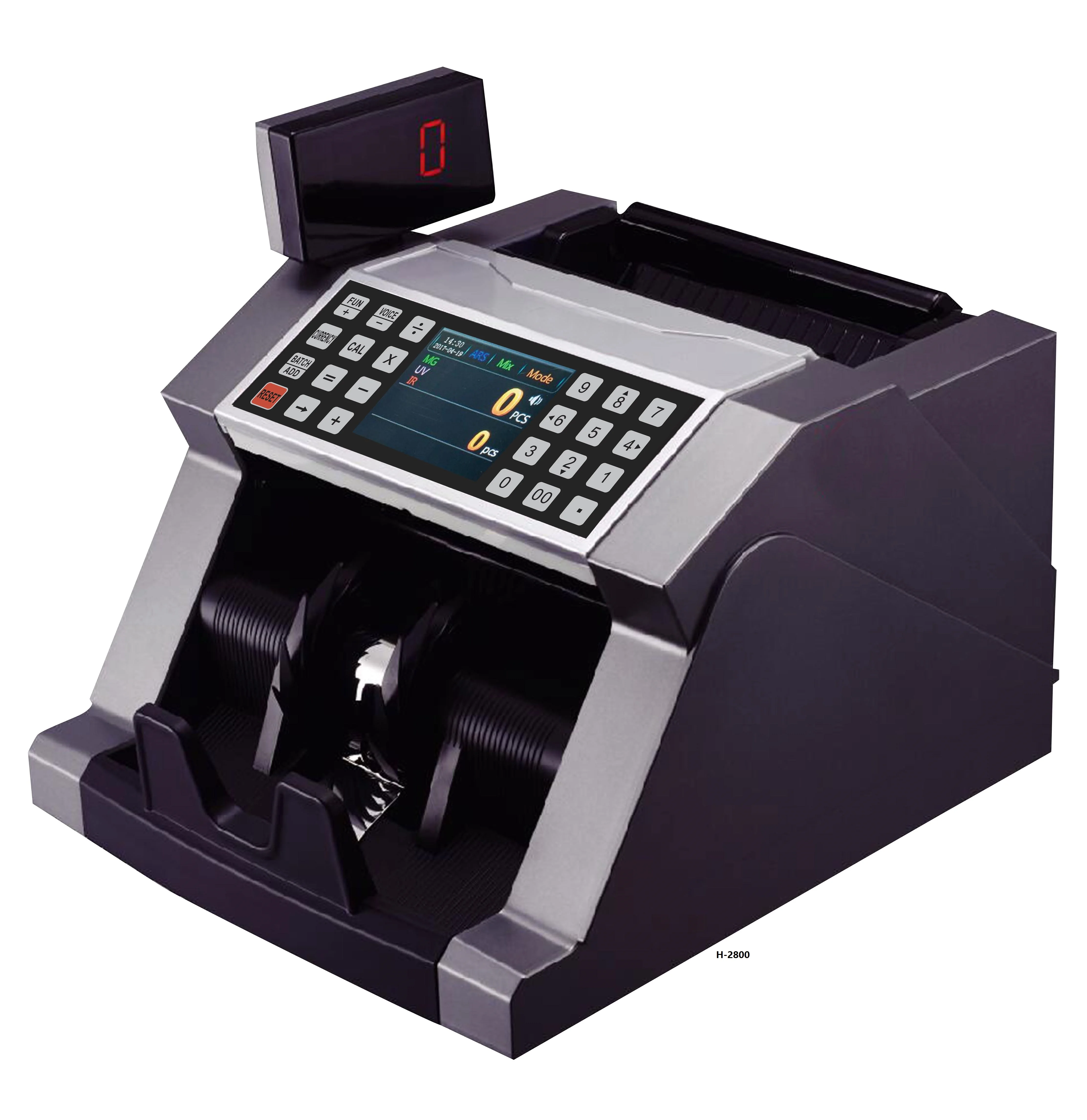 Huaen Moeny Counter Machine - Bill Counter Moeny Counting Machine with UV/MG/IR Detection