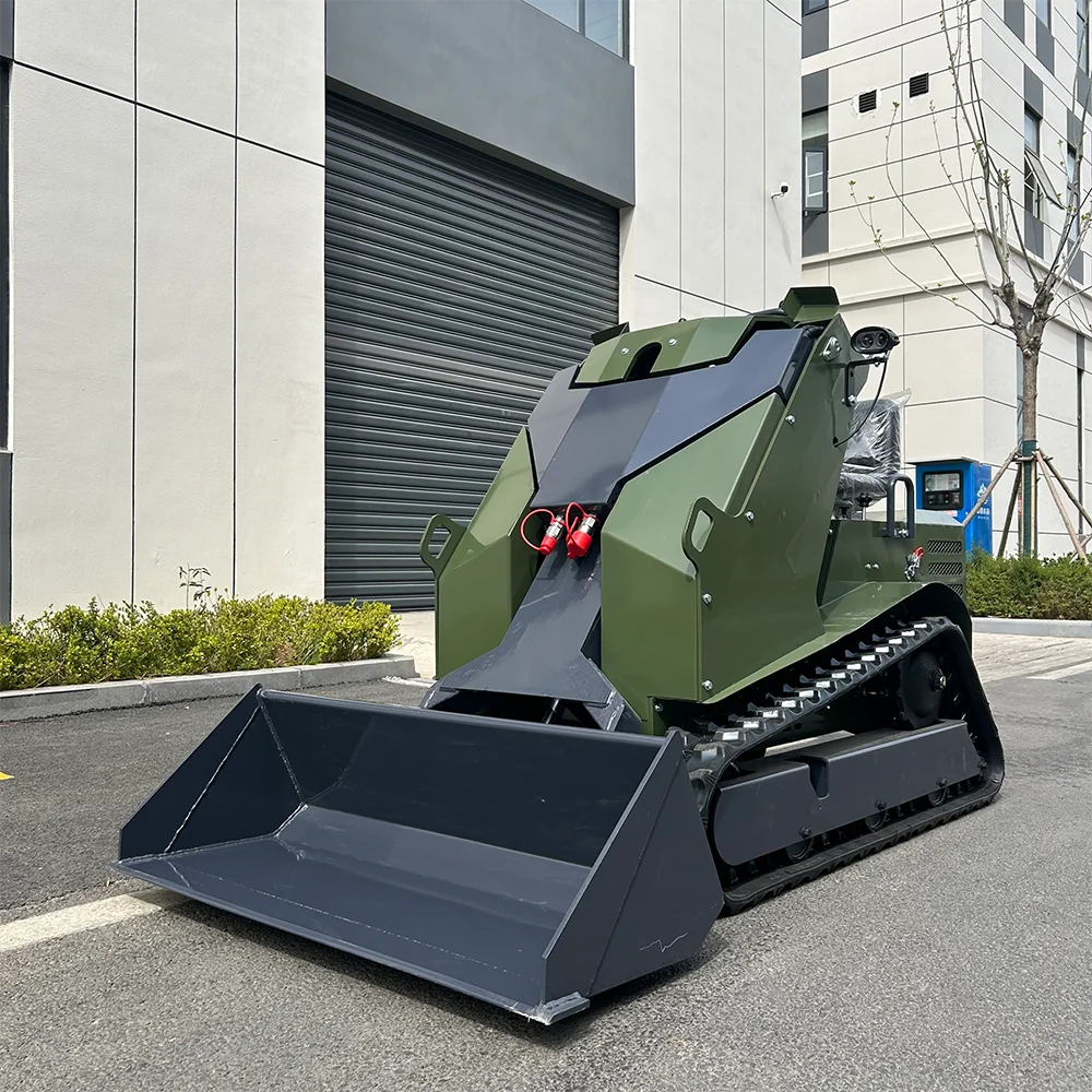

Multifunctional Portable Small Garden Loader Mini Skid Steer Wheel/Tracked Loader