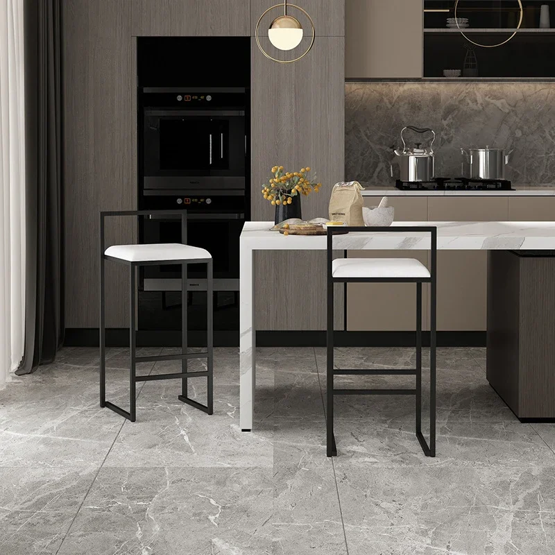 

Гостиная, ресторан, стойка, барные стулья, современный минималистичный домашний отель, кафе, спинка