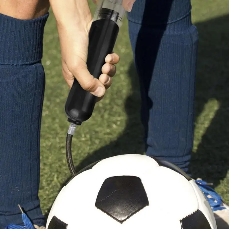 핸드 펌프 휴대용 축구 공기 펌프 축구 공 펌프 풍선 용 핸드 펌프 휴대용 자전거 및 축구 공기 펌프