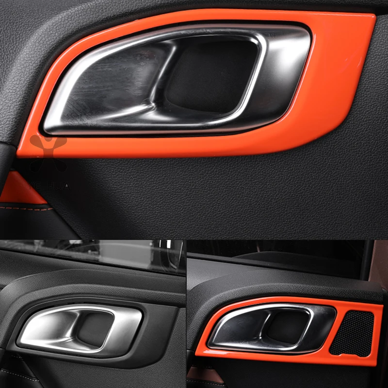 Gwm Haval Big Dargo 2022 2023 Oranje Abs Airco Uitlaat Deksel Trim Auto-Accessoires Auto Glazen Lift Paneel Verandering Sticke