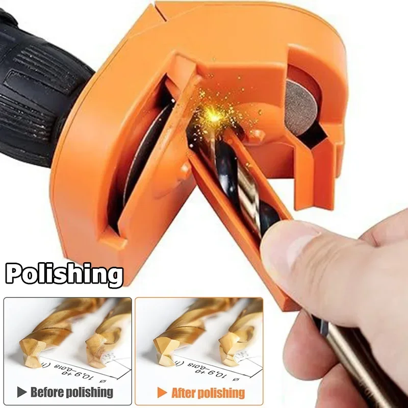 Multipurpose Drill Bit Grinding Sharpener Electric Impact Drill Knife Sharpener Disposable Double-sided Polishing