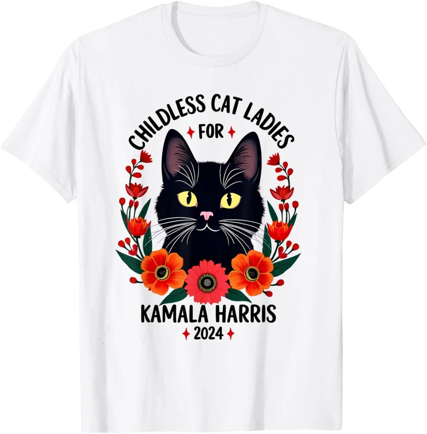 This Childless Cat Lady is Voting Kamala Election 2024 T-Shirt