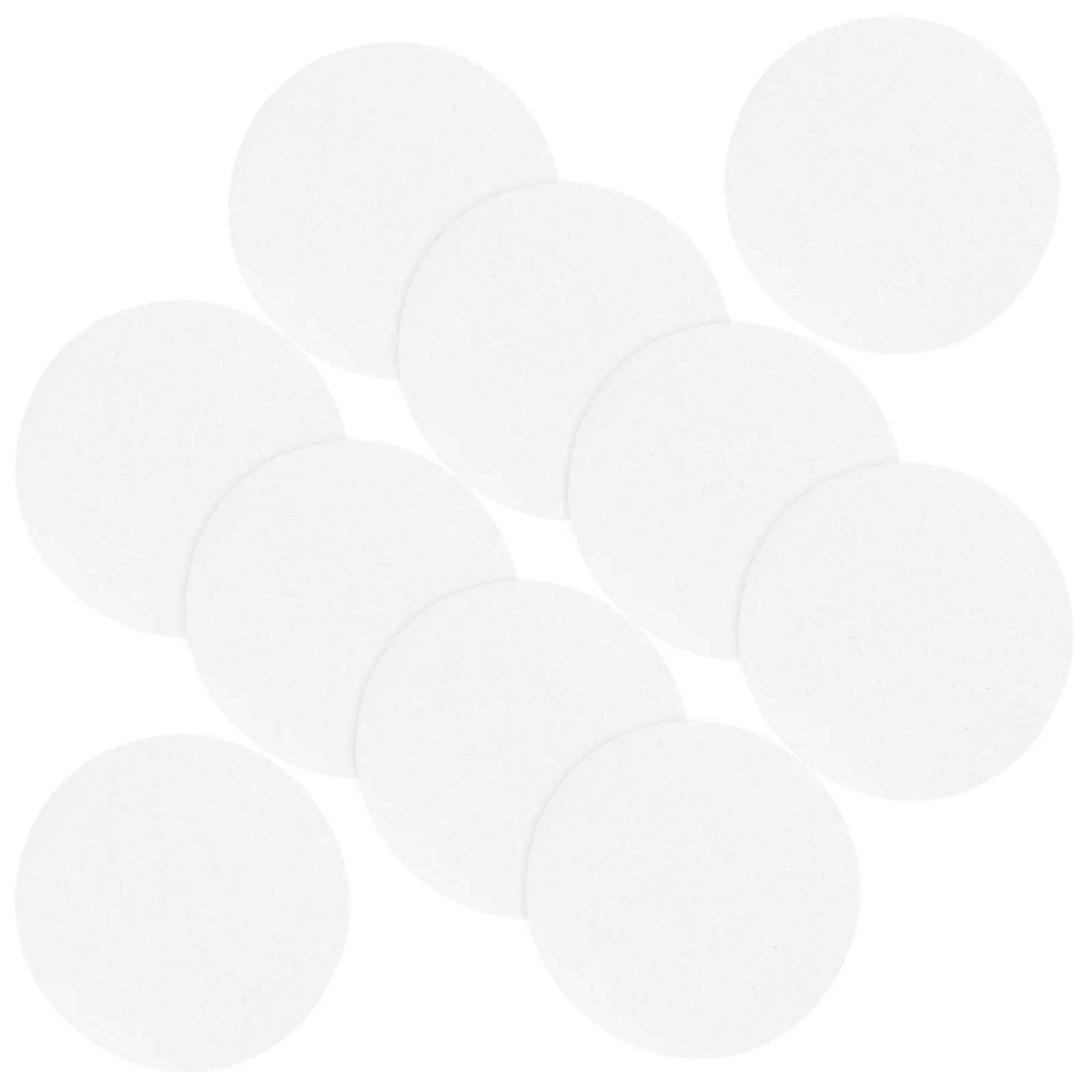 

10Pcs Blank Round Pearlized Fridge Magnets for Sublimation DIY Heat Transfer Printing Strong Adsorption Reusable Refrigerator