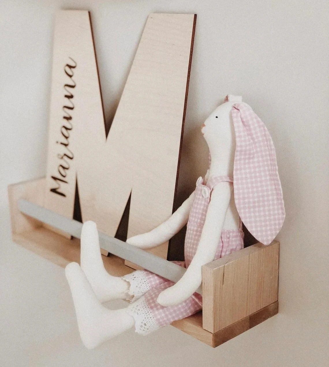 اسم مخصص حرف خشبي، حضانة، بيبيزيمر، ديكور شخصي، ديكور غرفة الأطفال، لافتة حائط، زخرفة كيندرزيمر #4