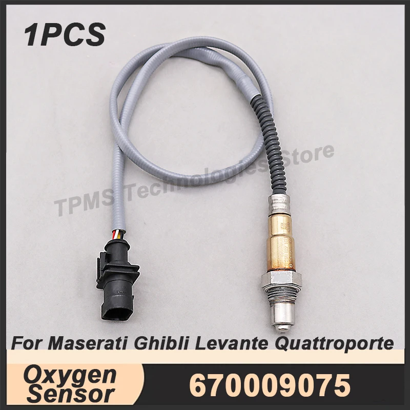 1PC 670009075 0258027100 Upstream Lambda O2 Oxygen Sensor For Maserati Ghibli Levante Quattroporte Air-fuel ratio sensor