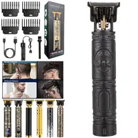 Dragon Vintage Cordless Charger FullSet Women Men Beard Body Barber Shop Professional Electric Hair Haircut Shaver Razor Machine