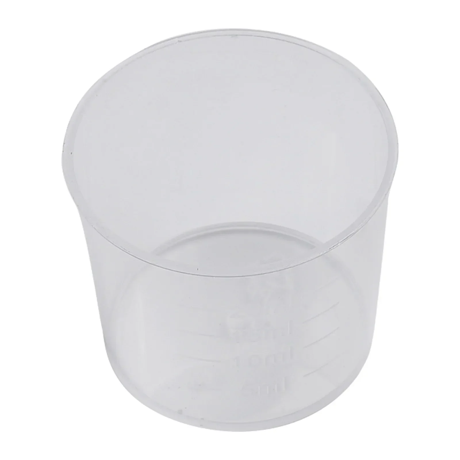 20pcs Measure Cups Dual Scales Cup Container 10/20/30ml Transparent Plastics Measuring Tools And Gadgets For Kitchen Or Lab